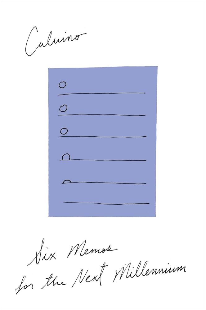 Six Memos for the Next Millennium cover image