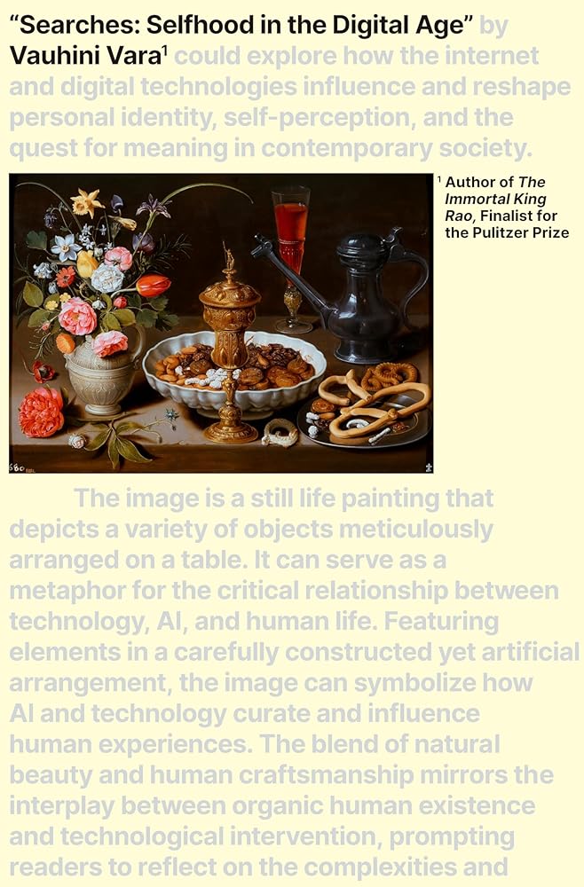 Searches: Selfhood in the Digital Age cover image
