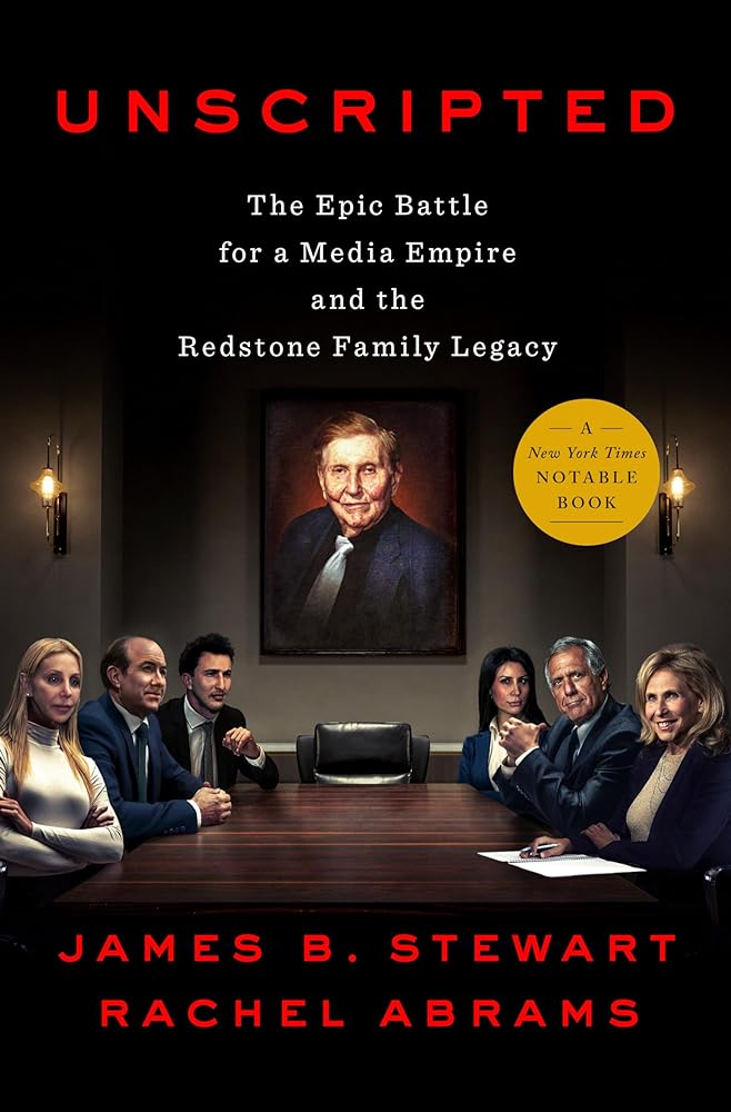 Unscripted The Epic Battle for a Media Empire and cover image