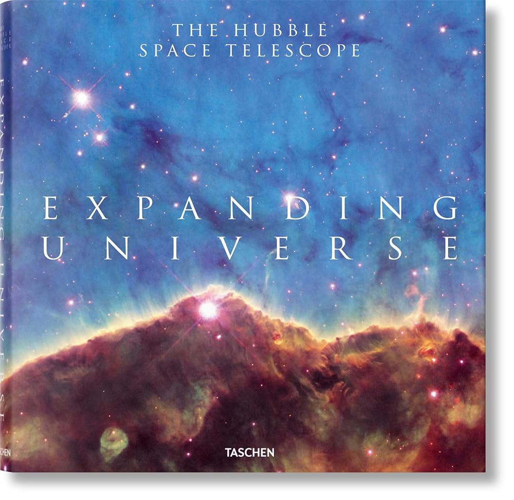Expanding Universe. The Hubble Space Telescope cover image