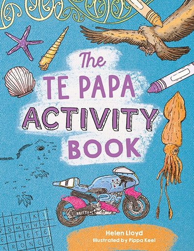 The Te Papa Activity Book cover image
