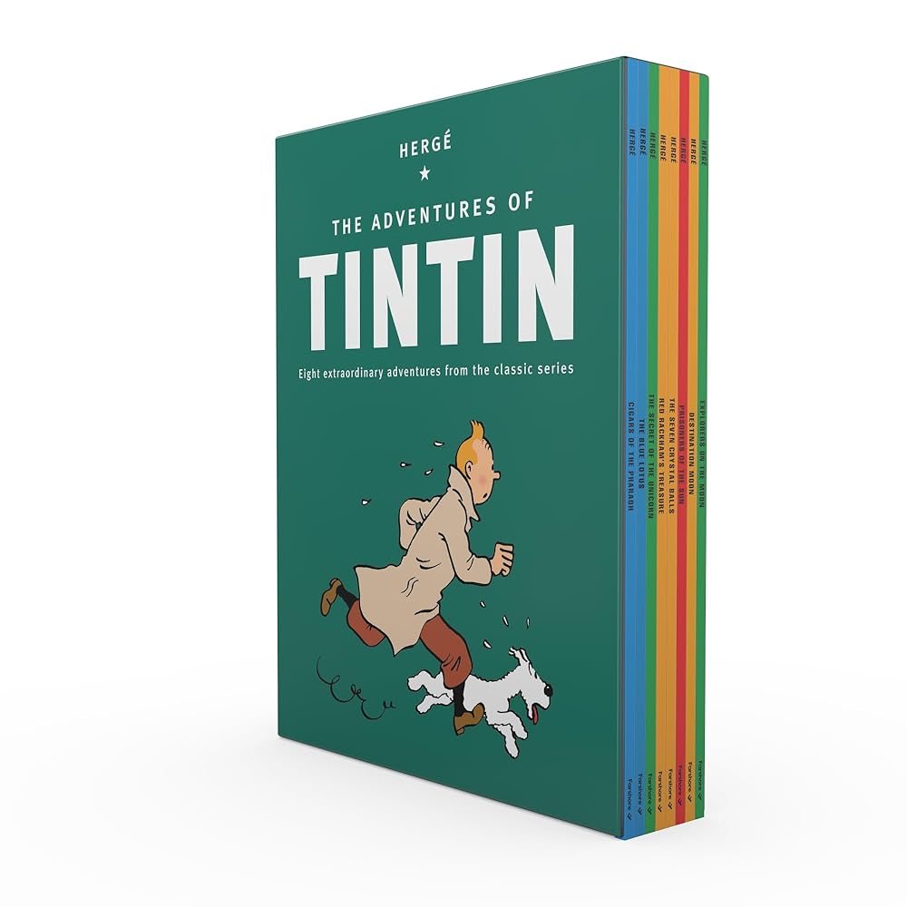 The Adventures of Tintin 8-Book Boxed Set cover image