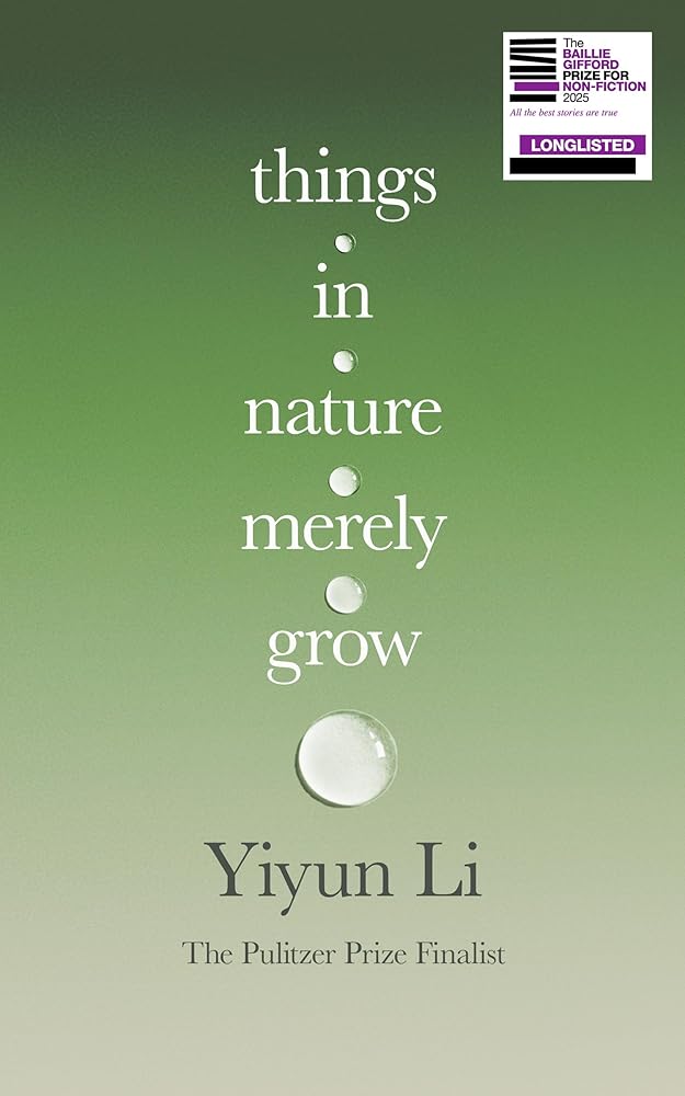 Things in Nature Merely Grow cover image