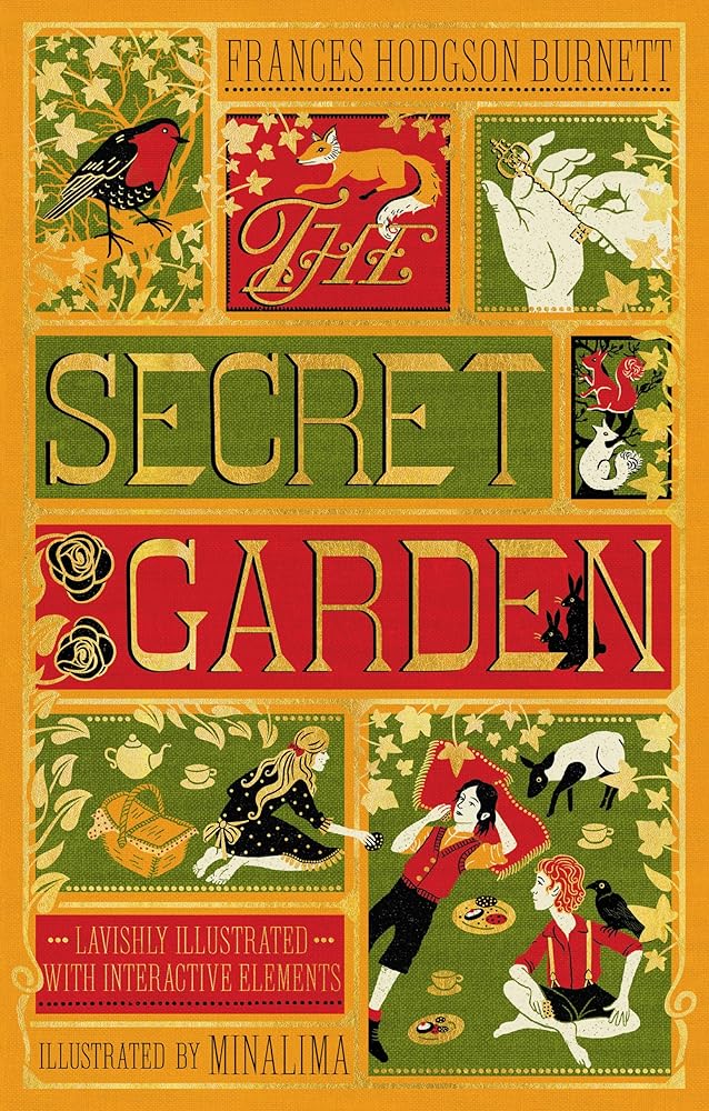 The Secret Garden (Illustrated with Interactive cover image