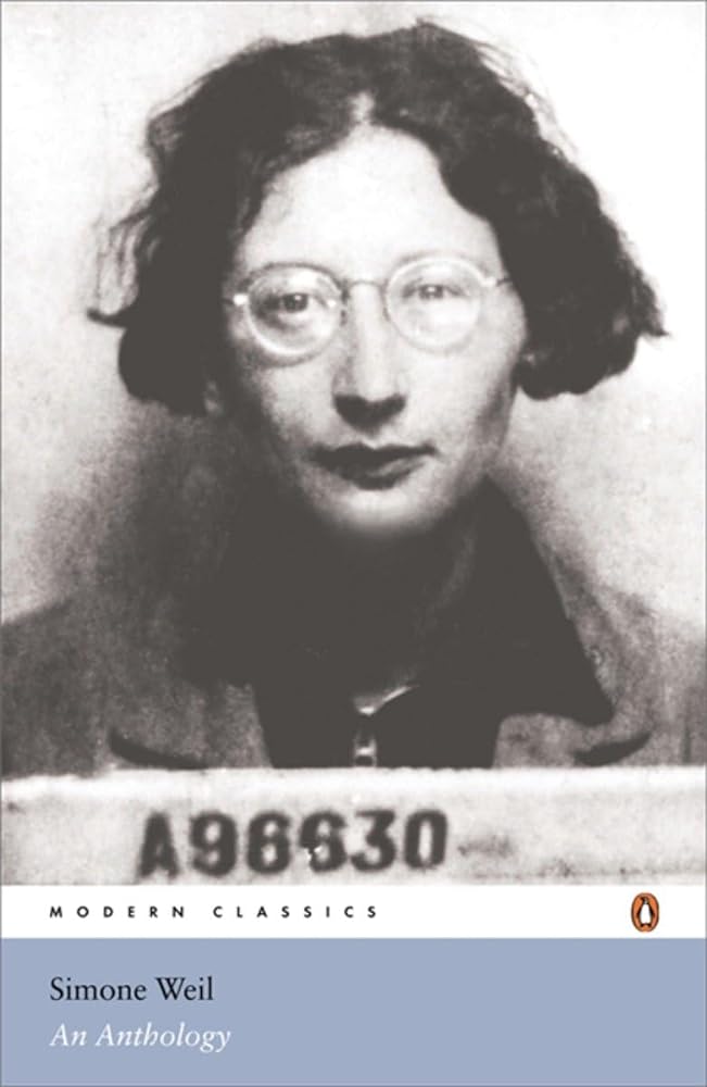Simone Weil An Anthology cover image