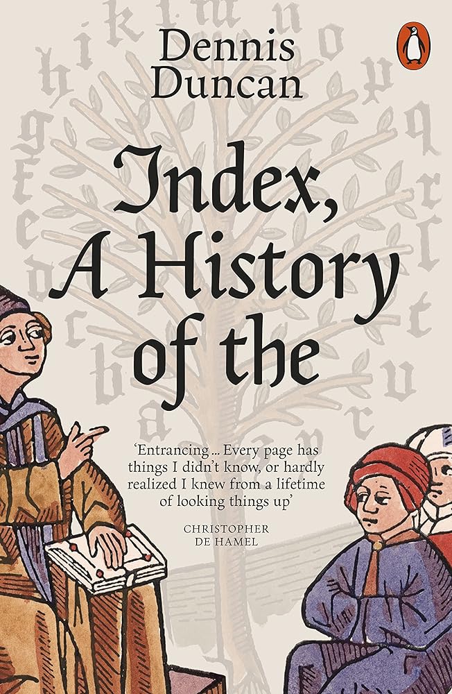 Index, a History of The A Bookish Adventure from cover image