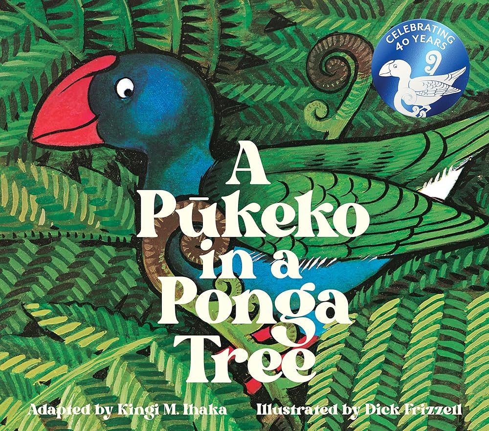 A Pukeko in a Ponga Tree cover image