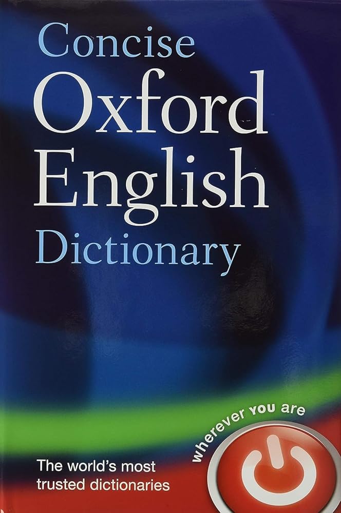 Concise Oxford English Dictionary cover image