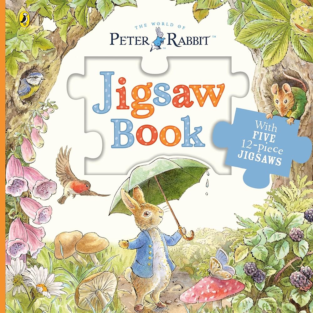 Peter Rabbit Jigsaw Book cover image