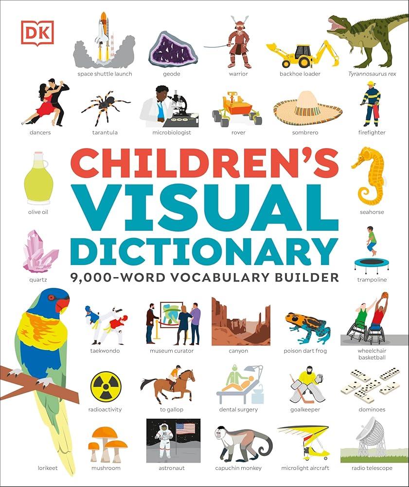 Children's Visual Dictionary: 9,000-Word Vocabulary Builder cover image