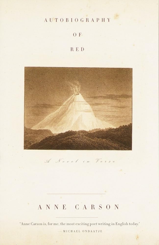 Autobiography of Red A Novel in Verse cover image