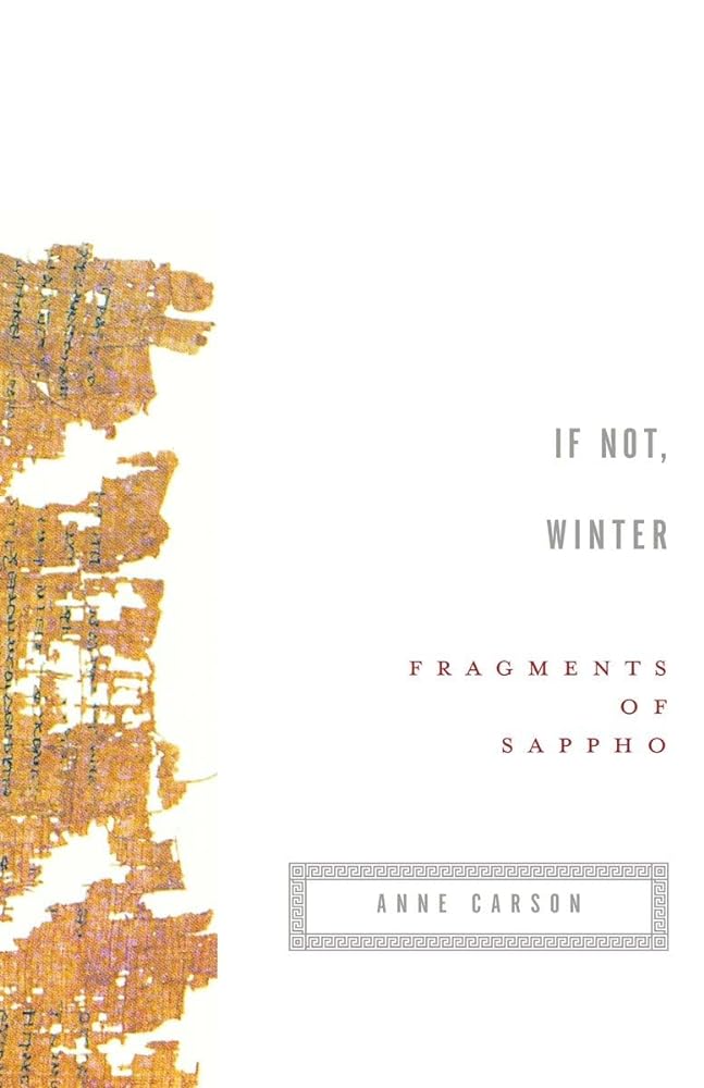 If Not, Winter: Fragments of Sappho cover image