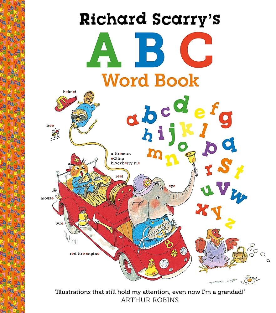 Richard Scarry's ABC Word Book cover image