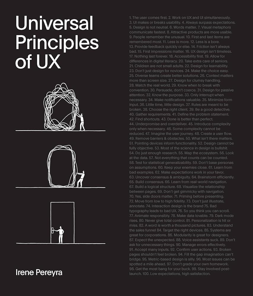 Universal Principles of UX 100 Timeless Strategies to cover image