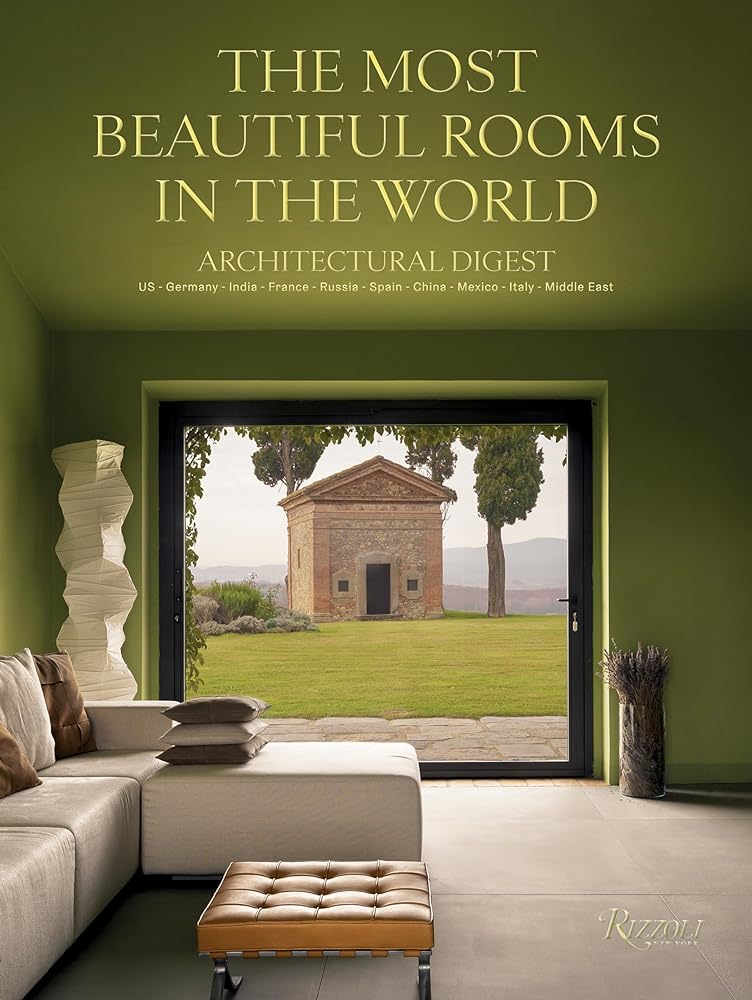 Architectural Digest The Most Beautiful Rooms in the cover image