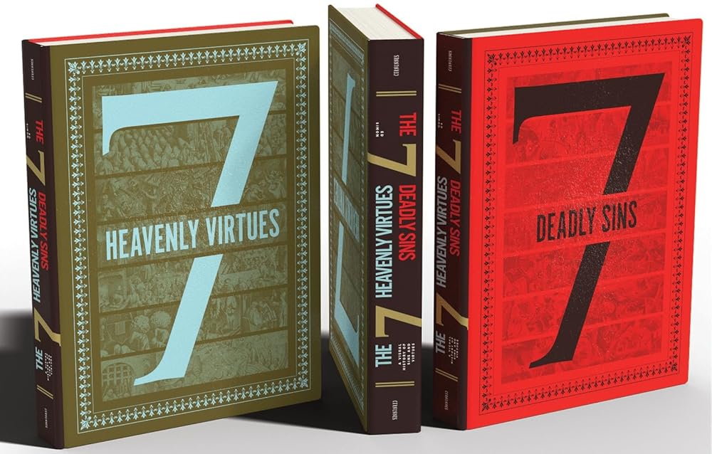 The Seven Deadly Sins and Seven Heavenly Virtues: A Visual History cover image