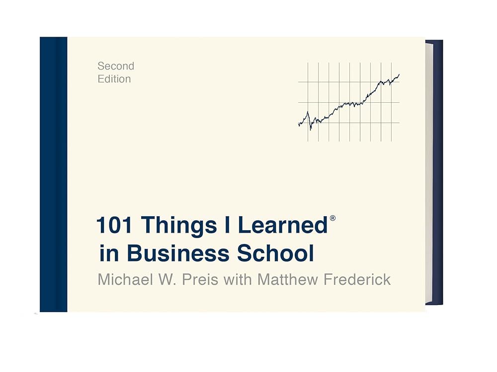 101 Things I Learned in Business School (Second cover image
