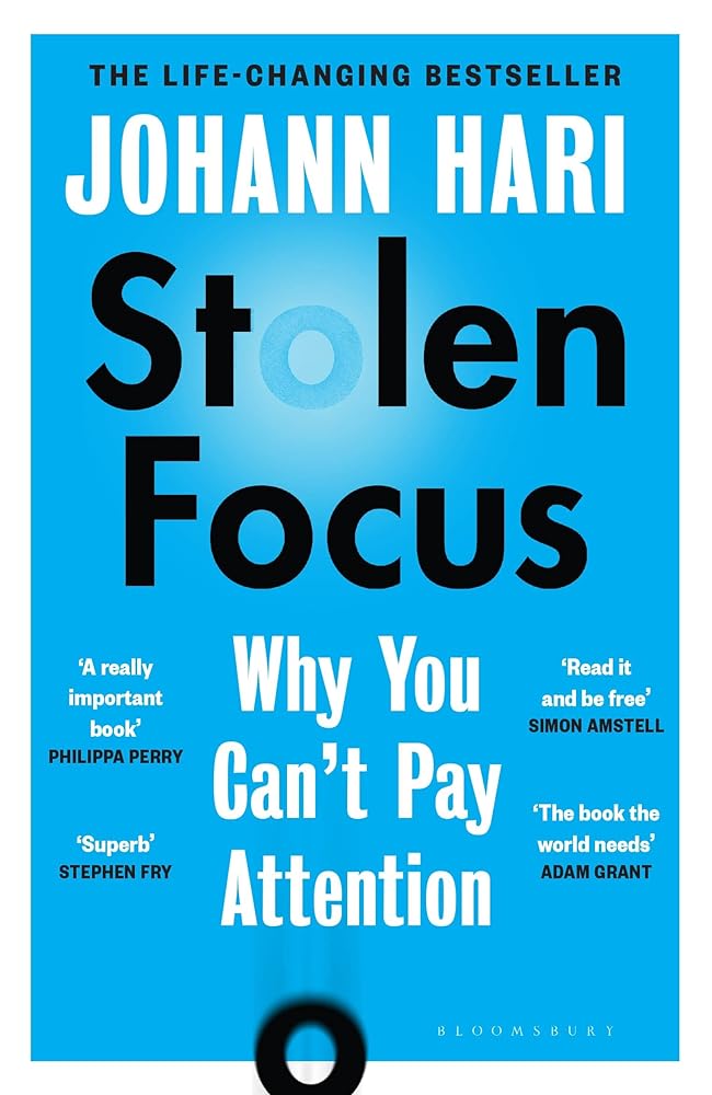 Stolen Focus: Why You Can't Pay Attention cover image