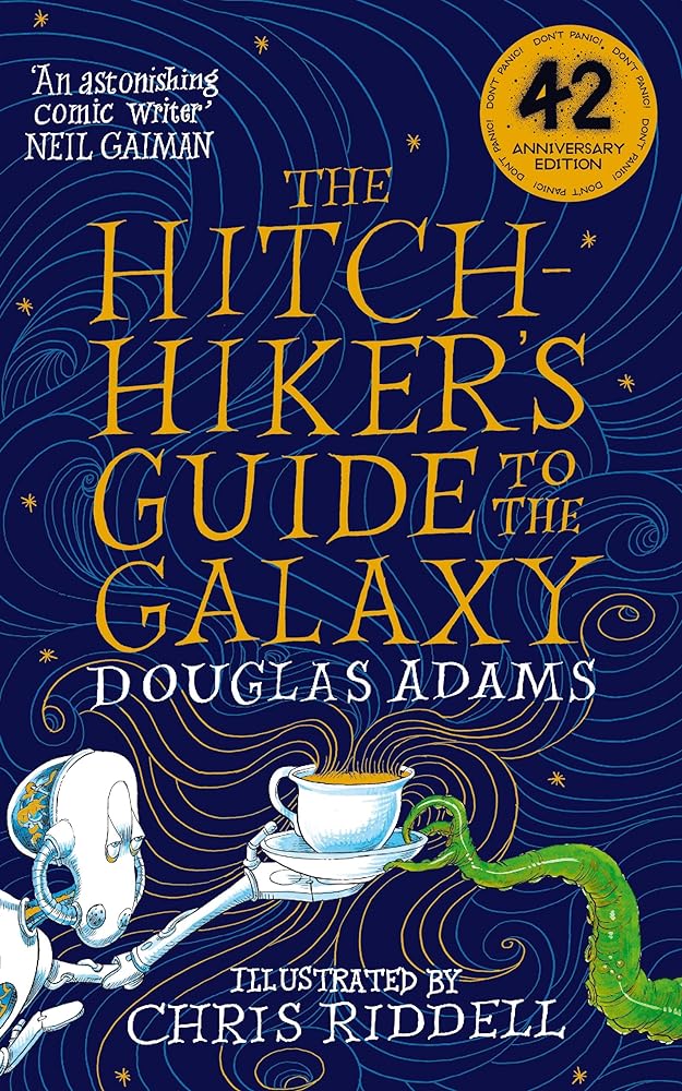 The Hitchhiker's Guide to the Galaxy Illustrated Edition cover image