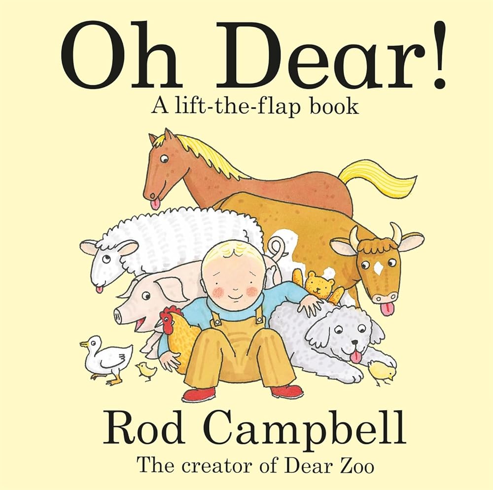 Oh Dear!: A Lift-the-flap Farm Book cover image