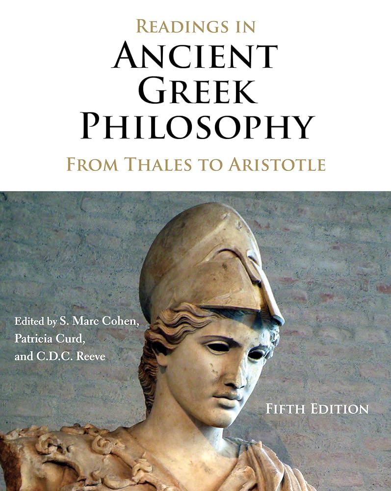 Readings in Ancient Greek Philosophy: From Thales to Aristotle cover image