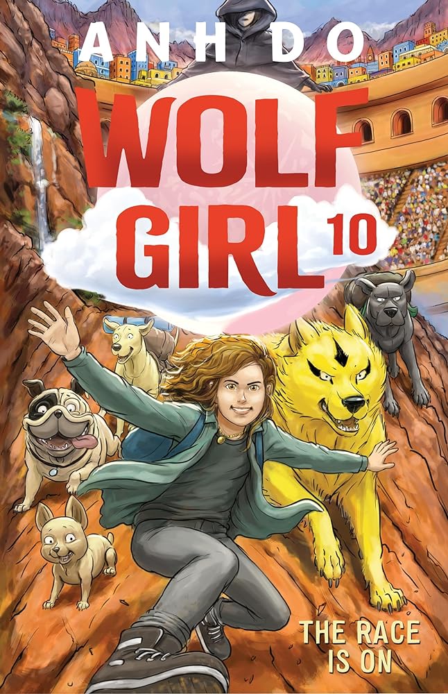 The Race Is on: Wolf Girl 10 cover image