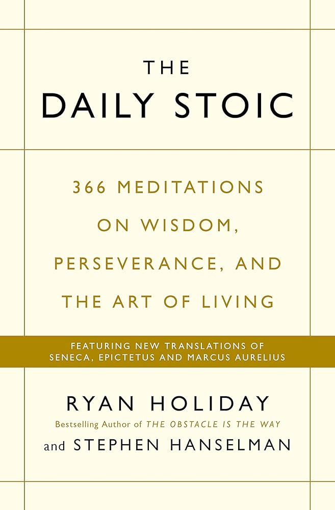 The Daily Stoic 366 Meditations on Wisdom, cover image