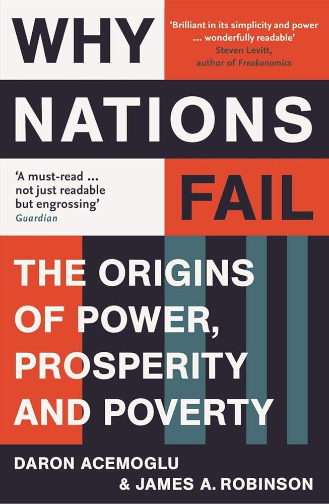 Why Nations Fail The Origins of Power, Prosperity, cover image
