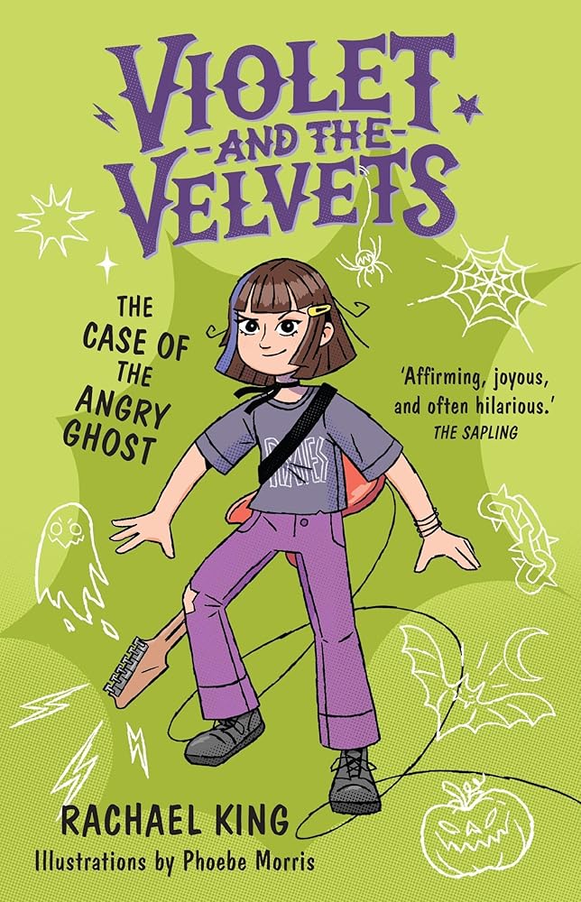 The Case of the Angry Ghost: Violet and the Velvets Book 2 cover image