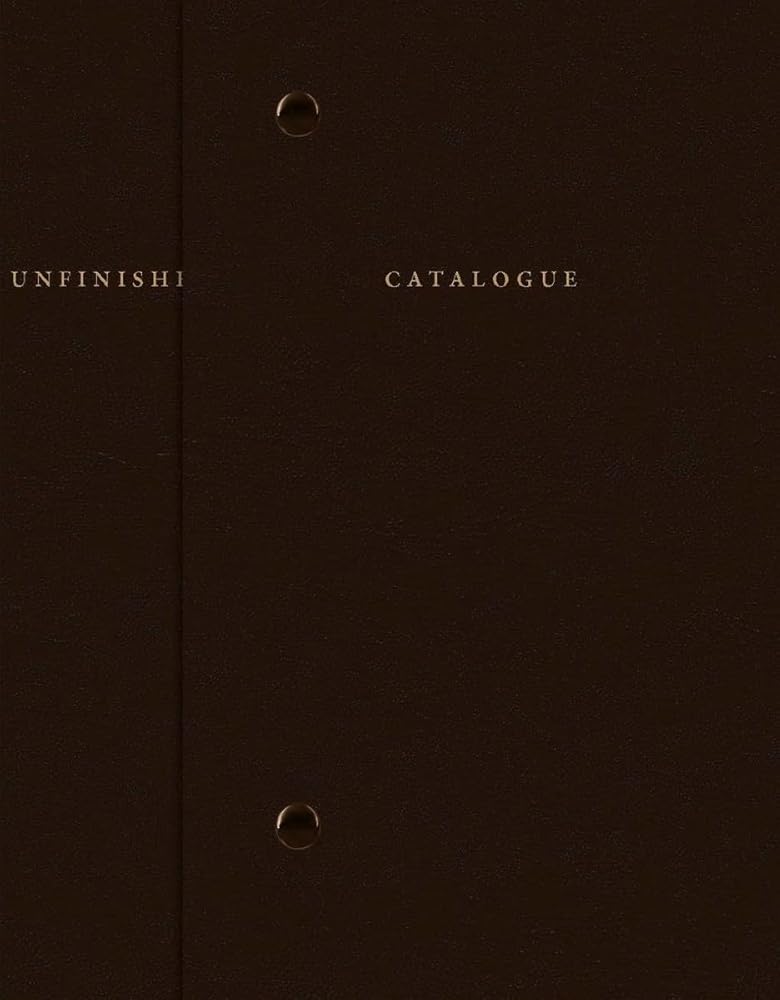 Catalogue raisonné of the unfinished cover image