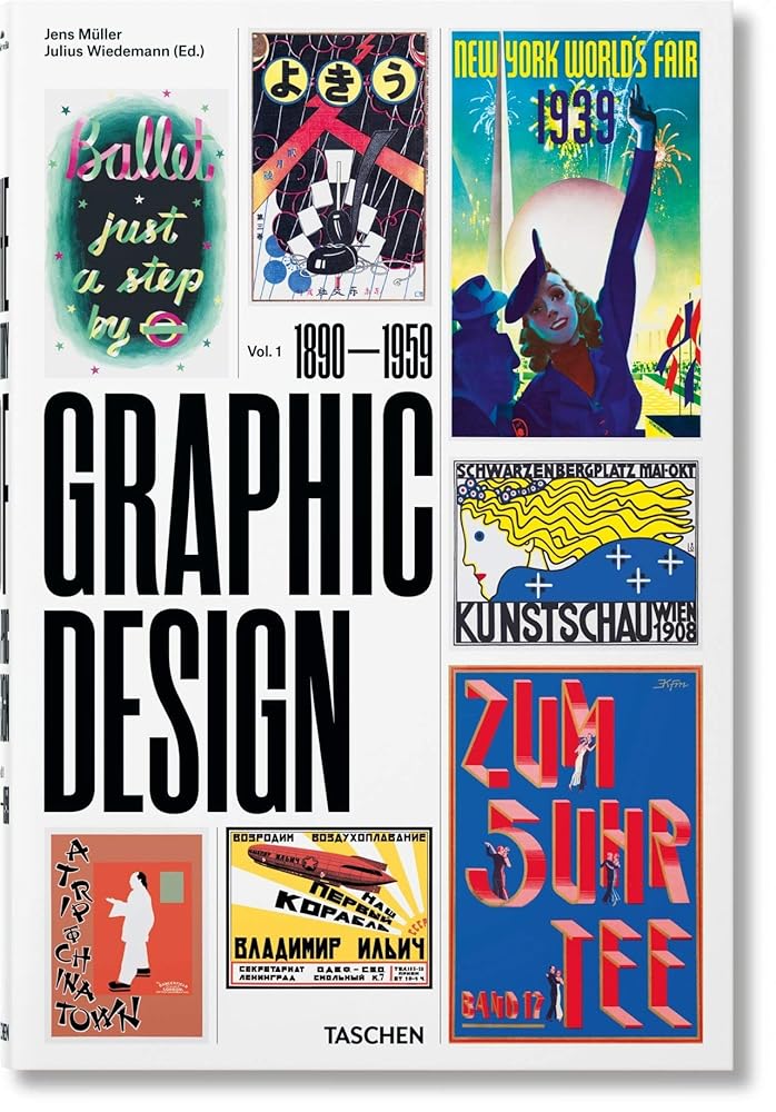 The History of Graphic Design. Vol. 1. 1890-1959 cover image