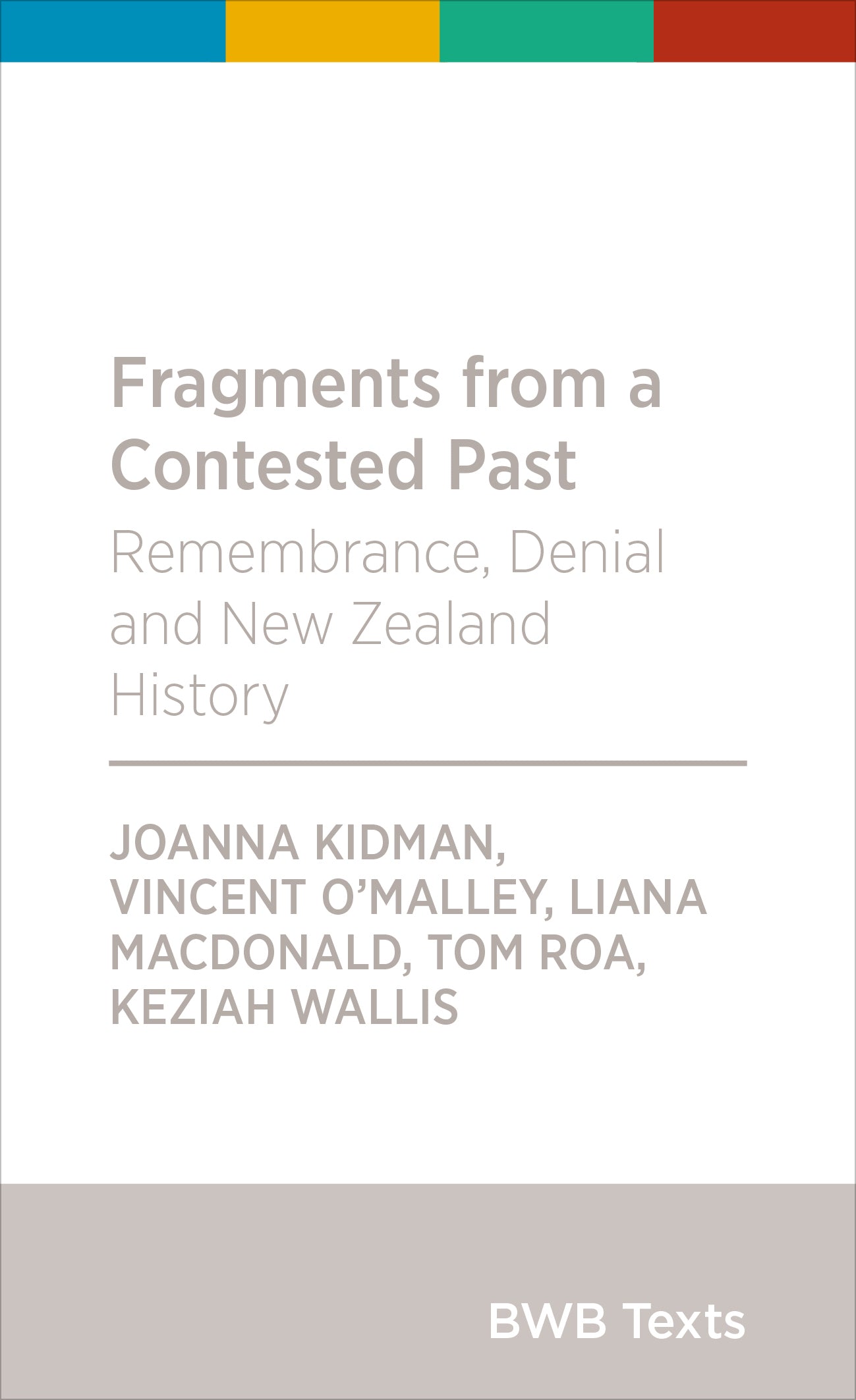 Fragments from a Contested Past cover image