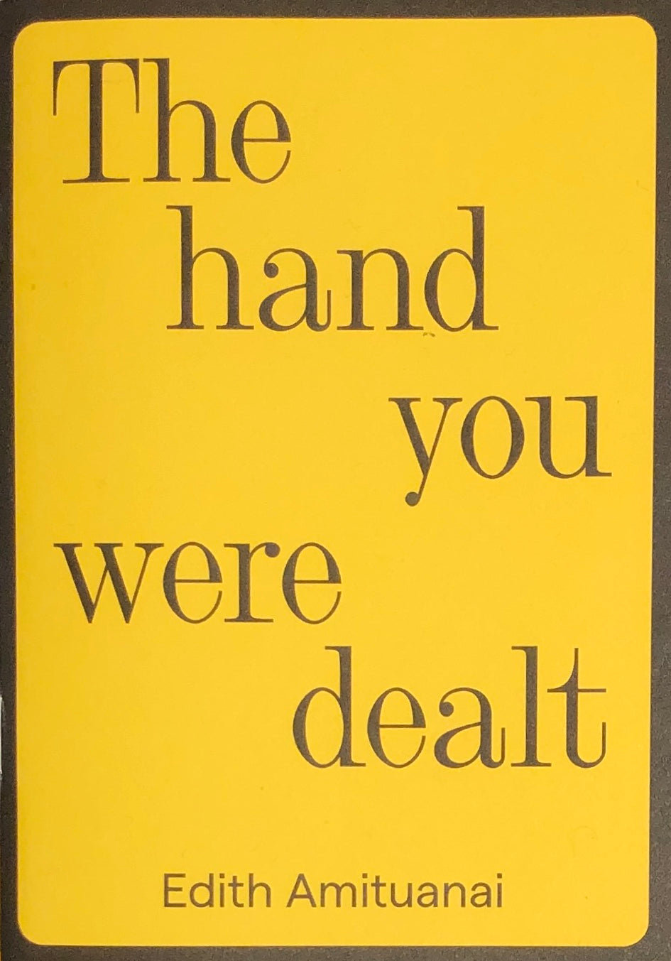 The Hand You Were Dealt cover image