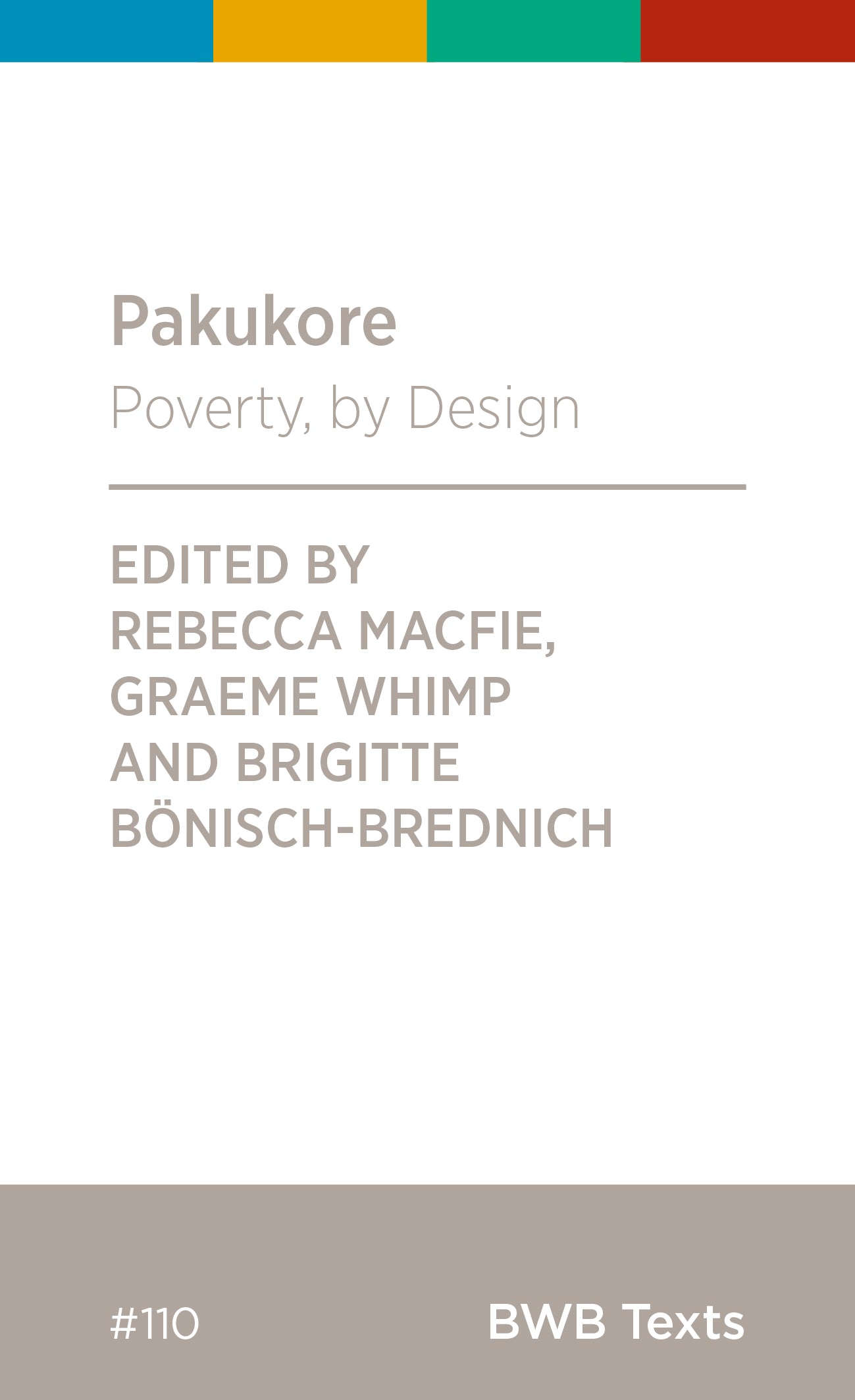 Pakukore: Poverty, by Design cover image