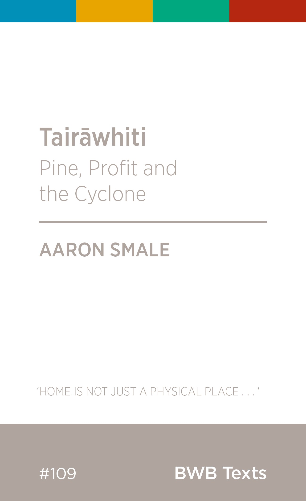 Tairāwhiti: Pine, Profit and the Cyclone cover image